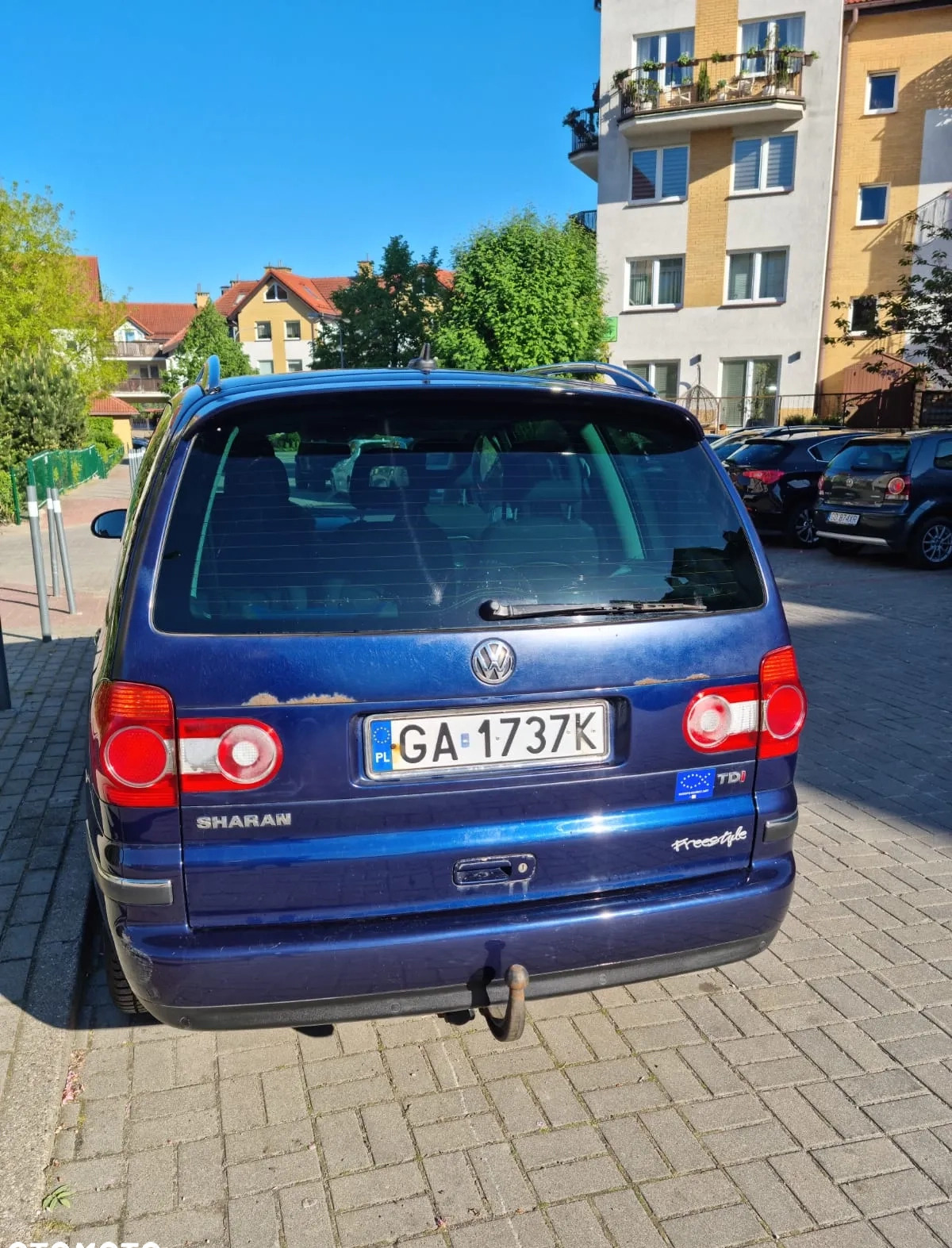 Volkswagen Sharan cena 15000 przebieg: 174000, rok produkcji 2008 z Gdynia małe 497